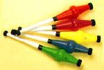 Fluorescent Radical Fish Piranha 52 juggling clubs