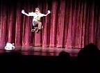 Ben improvises a 'Flying Clipper'. Photo courtesy of Tony Gonzales